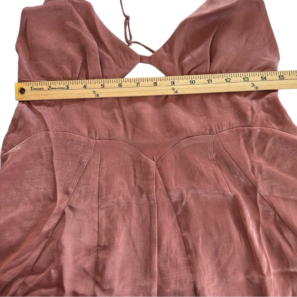 Free People Intimately NWT Women’s Good Catch‎ Mini Slip Dress  Sz M - Picture 5 of 9